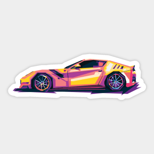 Ferrari Slide Sticker